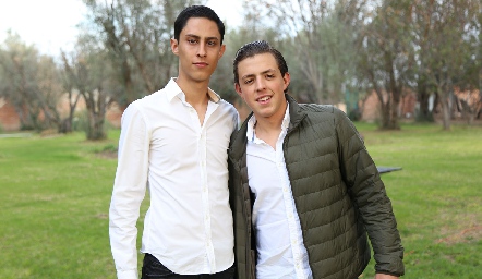Hugo Liñán y Lolo Ferretiz.