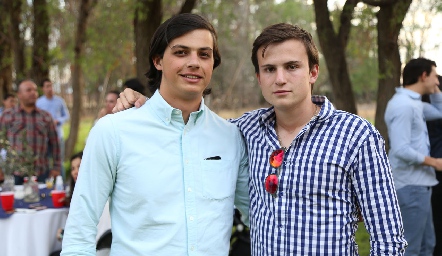  Pato Rodríguez y Santiago Corripio.