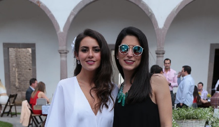  Vicky Álvarez y Daniela González.
