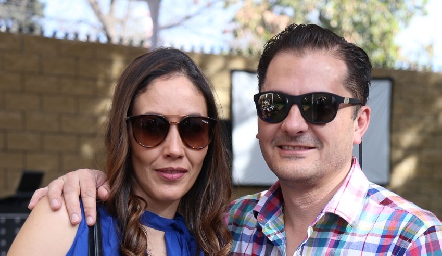  Mónica Abud y Felipe Salazar.