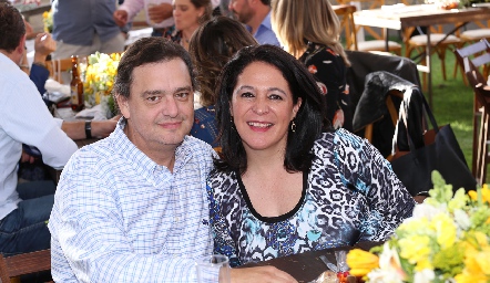  Carlos Bárcena y Alicia del Peral.
