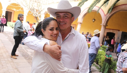 Marcela y Luis Miguel Meade.