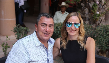  Fernando Félix y Susana Sagger.