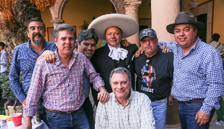  Gerardo Galván, Galo Galván, Paco Leos, Bernardo Meade, Che Hernández, Gerardo Córdova y Enrique Minondo.