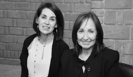  María Elena Torre y Mónica Robles.