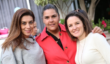  Karina Hernández, Gabriela Díaz Infante y Marifer Ramírez.