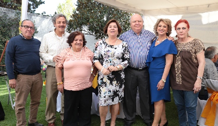  Marilupe, Marisa y Jordi Vilet, Ana Neumann, Lucy de Compeán y Alicia Cabrero.