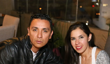  Jesús Martínez y Adriana Medina.