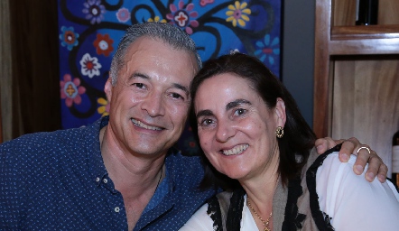  Alfonso Ledezma y Tere Raymond.