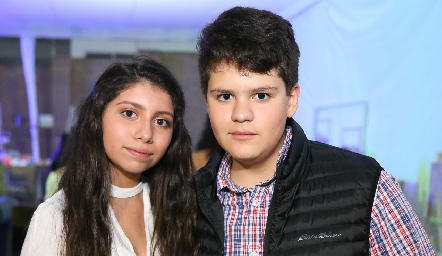  Sofía Esparza y Luis Pacheco.