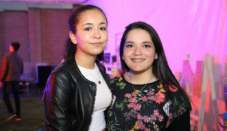  China González y Ana Lu Aranda.