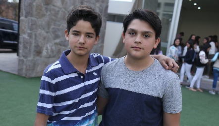  Diego y Juan Pedro.