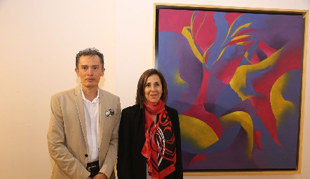  Omar Rodríguez y Lorena Valle de Carreras.