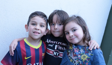  Alonso, Iker y Jacky.