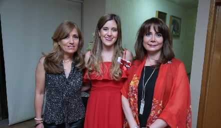  Araceli Foyo, Araceli Palau y Laura Rodríguez.