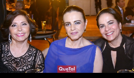  Lorena Aguiñaga, Lili Chalita y Elsa Martínez.