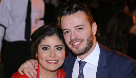  Raquel Vega y Gerardo Treviño.