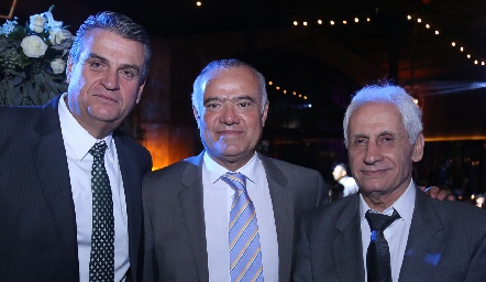  José Luis Torre, Manuel Lorca y Jorge.