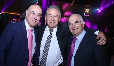  Jaime Oliva, Fernando Abud y Álvaro.