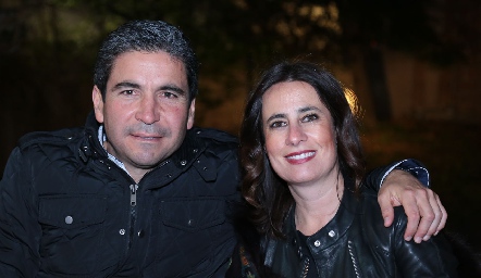 Martín de la Rosa y Ana Paula Gutiérrez.