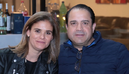 Marcela Benavente y Aldo Pizzuto.