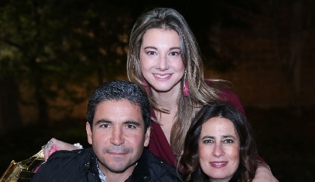 Martín de la Rosa, Yolanda Puga y Ana Paula Gutiérrez.