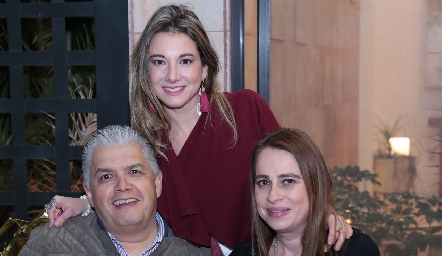Gerardo Rodríguez, Yolanda Puga y Meritchell Galarza.