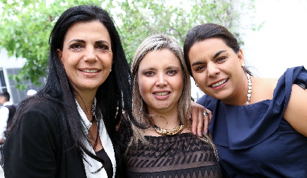  Mely Mahbub, Karla Saucedo y Maribel Torres.