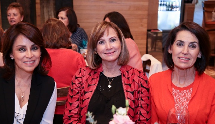 Lelia Acosta, Jana González y María Elena Torre.