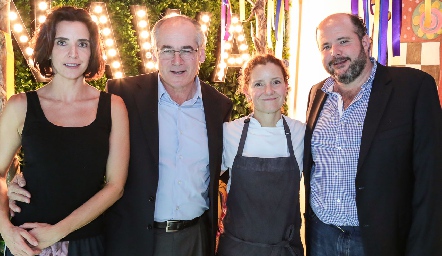  Marisol de la Maza, Paolo Paolini, Elena Reygadas y Gabriel de la Maza.