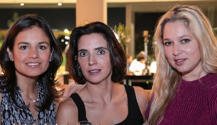  Andrea de la Torre, Marisol de la Maza y Alejandra Vidales.
