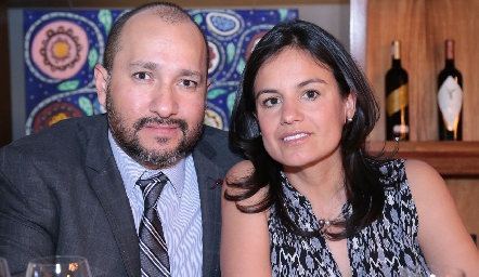  José Luis Barrón y Andrea de la Torre.