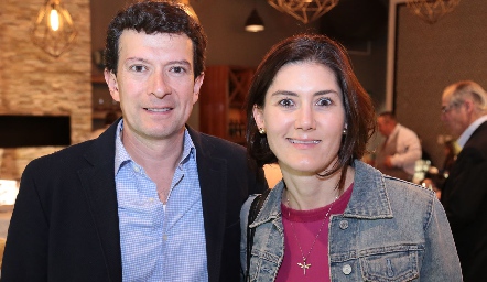  Héctor Salas y Paulina Vivanco.