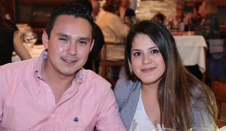 Abel Calderón y Larissa Aguilera.