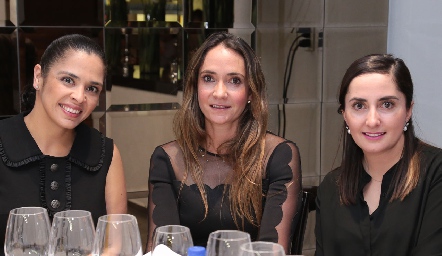  Liliana Andrade, Jimena Ibarra y Gabriela Pérez.