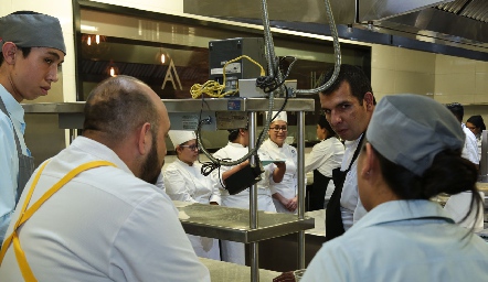  En la cocina de Nawá.