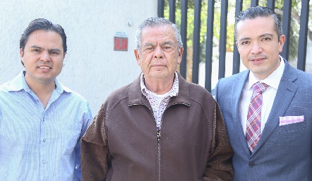  Luis Manuel Olmos, Luis Manuel Olmos y Pablo Vega.