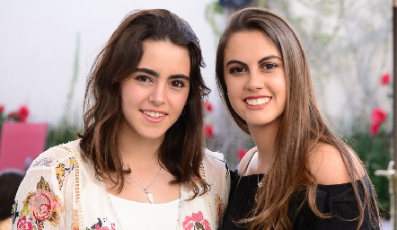  Irene Abud y María Emilia Sánchez.