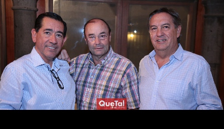 FélixBocard, Fernando López y Luis Manuel Abella.