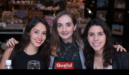  Paola Díaz, Laura Díaz e Ilse Lázaro.