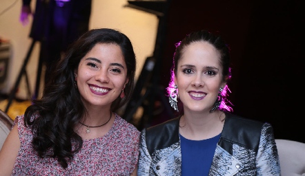  Fabiola Aguillón y Ana Gaby Mina.