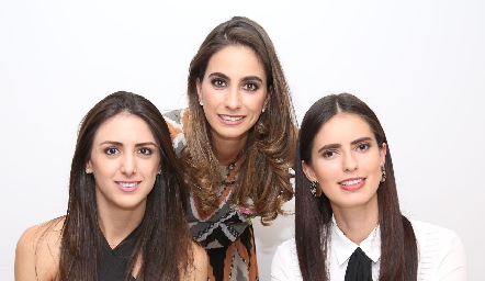  Catalina Abud, Lorena Andrés y Paulina Nieto.