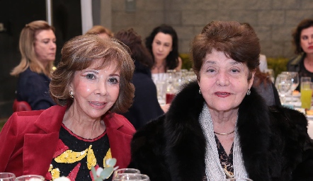  Carmela Alonso de Pérez y María del Rosario López de Villalobos.