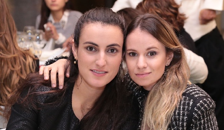  Fernanda Saiz y Paulina López.