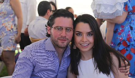  Abraham Salgado y Ana Gaby Díaz Infante.