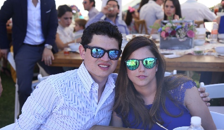  Víctor Paulín y Gabriela Franco.