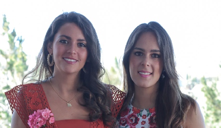  Victoria Álvarez y Claudia Antunes.