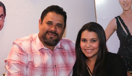  Ulises Hernández y Sandra Guerrero.