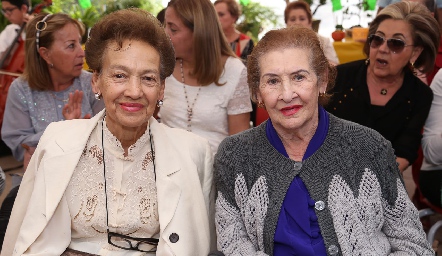  Martha Lucía Ruiz y Lila de González Ramírez.