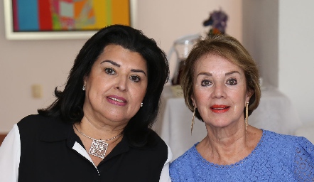  Diana Reyes de Romo y Patricia Nieto.
